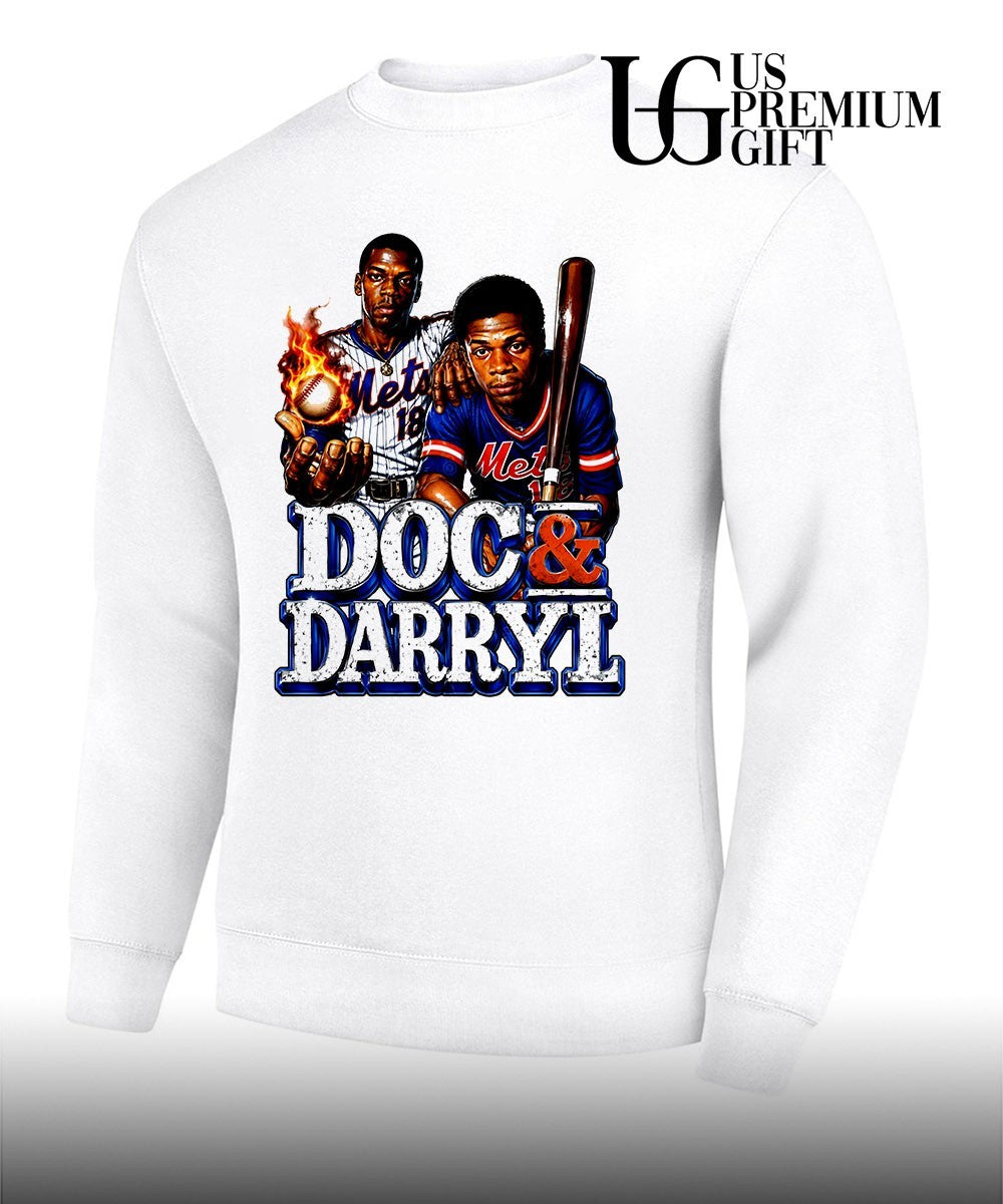 Doc abd Darryl New York Mets NBA - Adult & Kids T-Shirts, Sweatshirts & Hoodies apparel design preview 5