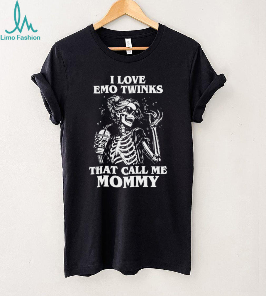 I Love Emo Twinks That Call Me Mommy Skeleton - Adult & Kids T-Shirts, Sweatshirts & Hoodies apparel design preview 5