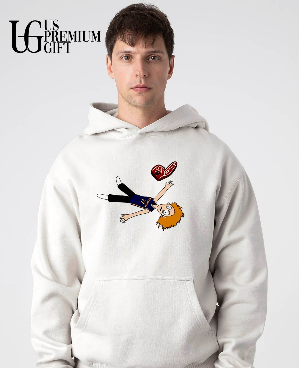Indiana Fever No 1 Fan crying cartoon - Adult & Kids T-Shirts, Sweatshirts & Hoodies apparel design preview 5