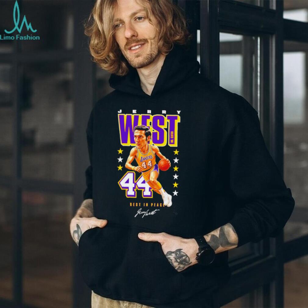 Jerry West Los Angeles Basketball Legend Rest In - Adult & Kids T-Shirts, Sweatshirts & Hoodies apparel design preview 5
