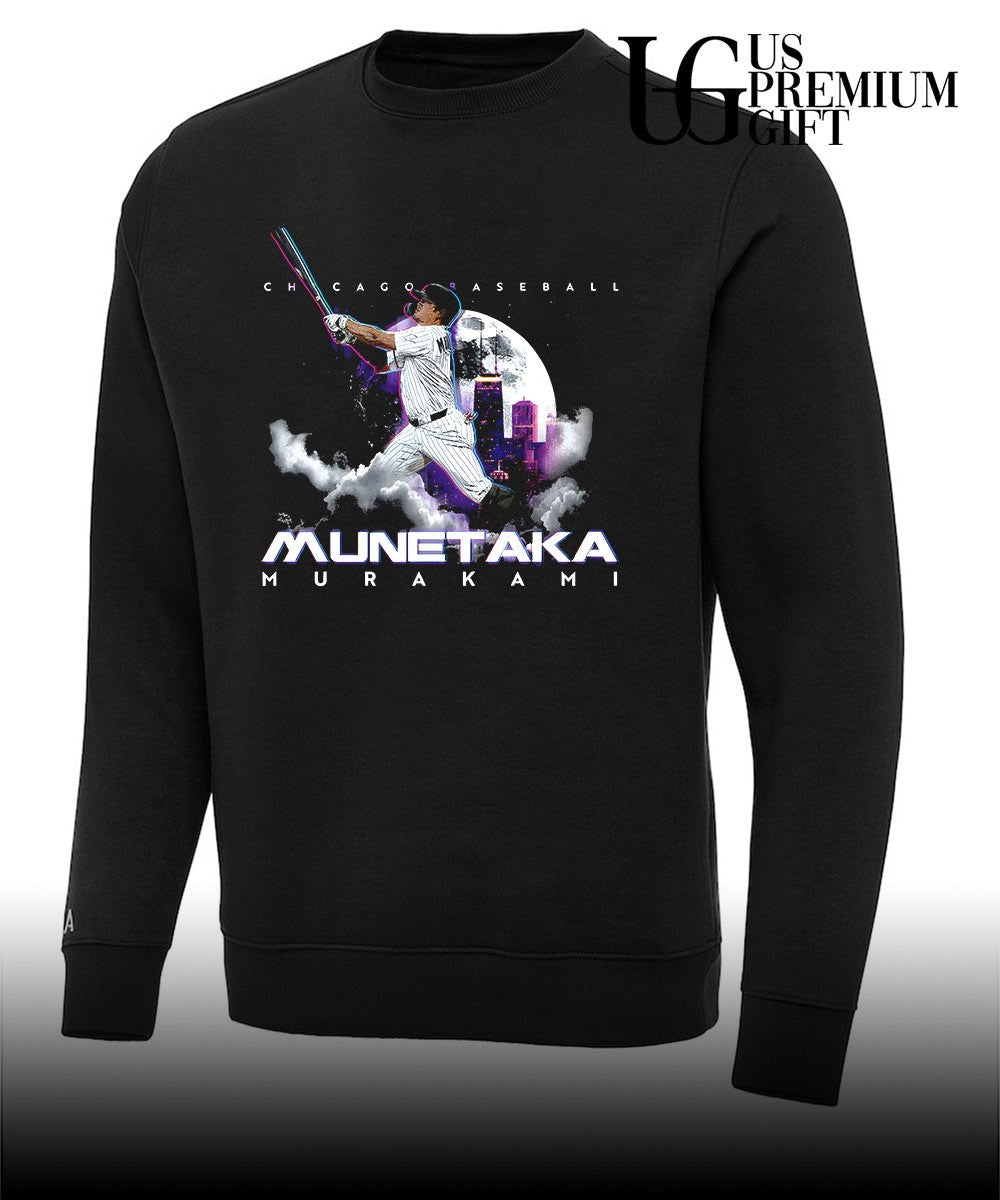 Munetaka Murakami Chicago White Sox Baseball Players - Adult & Kids T-Shirts, Sweatshirts & Hoodies apparel design preview 5