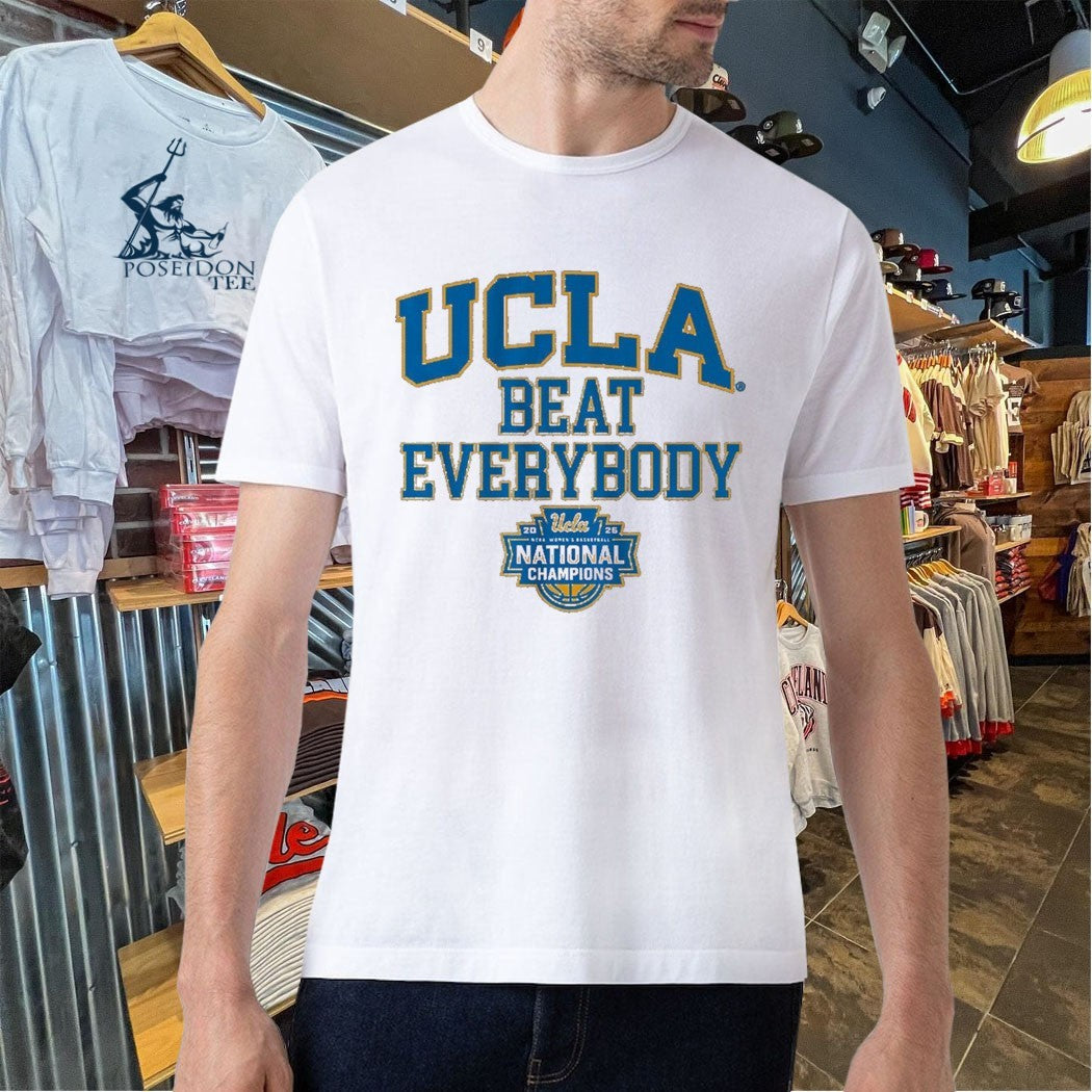 Ucla Bruins WBB 2026 National Champions Beat - Adult & Kids T-Shirts, Sweatshirts & Hoodies apparel design preview 5