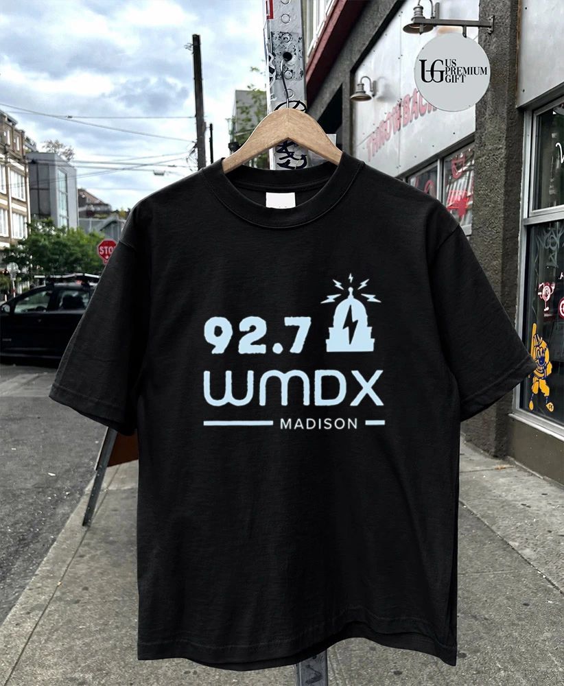 92.7 WMDX Madison - Adult & Kids T-Shirts, Sweatshirts & Hoodies apparel design preview 5