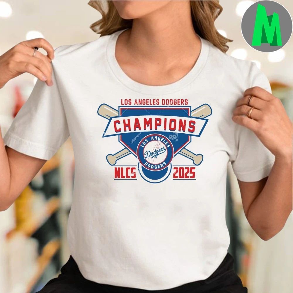 Dodgers Championship NLCS 2025 Los Angeles - Adult & Kids T-Shirts, Sweatshirts & Hoodies apparel design preview 4
