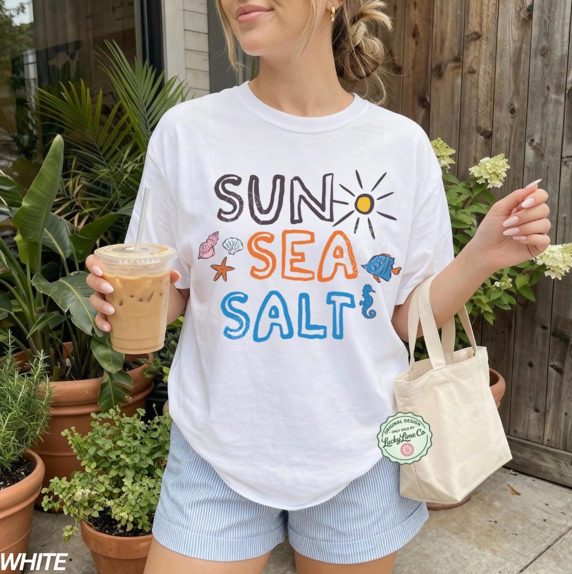 Summer Beach Retro Seashell Vacation Beachy Summer Vacation Outfits Sunshine - T-Shirt, Sweatshirt, Hoodie