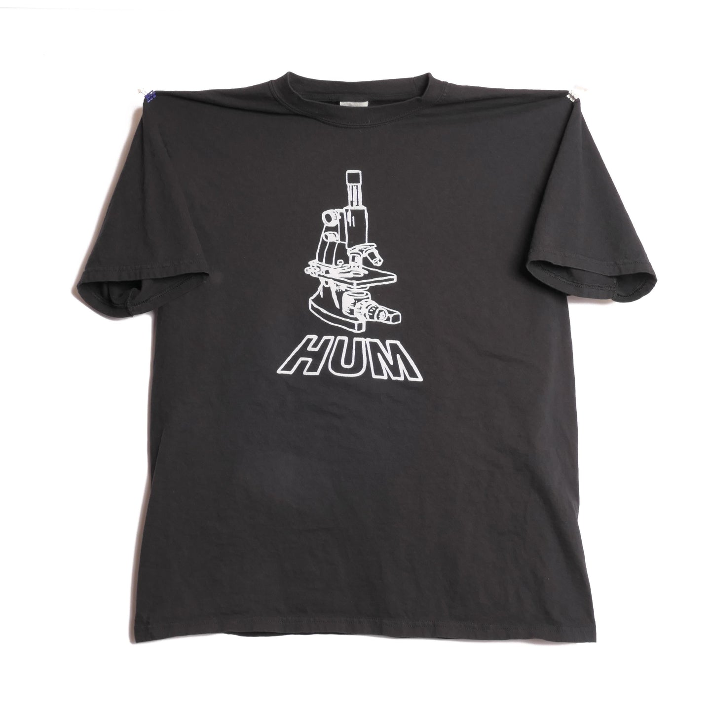 Hum Microscope Logo Tee 12 Inch Records Band Astronaut Tour Metal Post Punk Alternative Rock Grunge Album Shoegaze Xl - T-Shirt, Sweatshirt, Hoodie