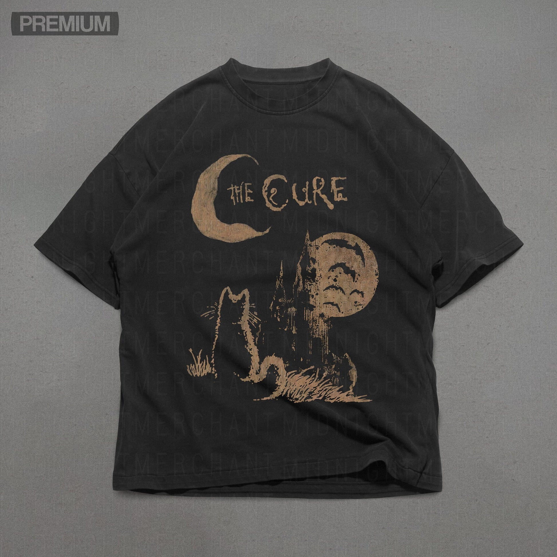 Cure Band Tee Comfort Colors Cure Oversized Ca Retro Unisex T-shirt, Sweatshirt, Hoodie - T-Shirt, Sweatshirt, Hoodie