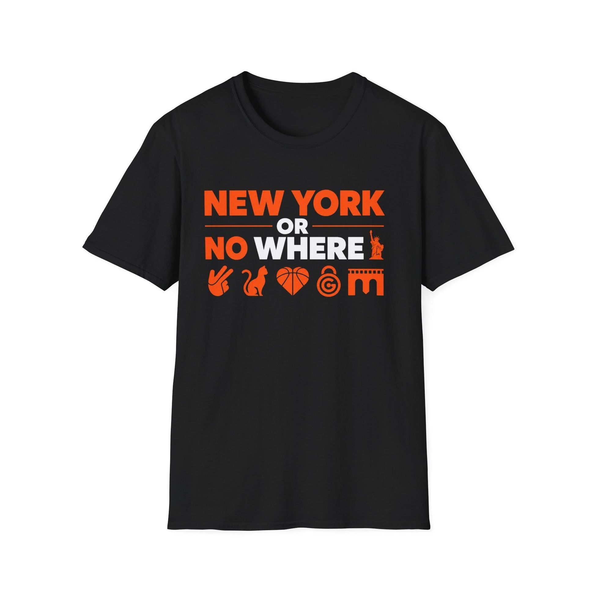 York Nowhere Knicks Starting Five Emojis Team Tee Black Blue Brunson Og Kat Hart - T-Shirt, Sweatshirt, Hoodie