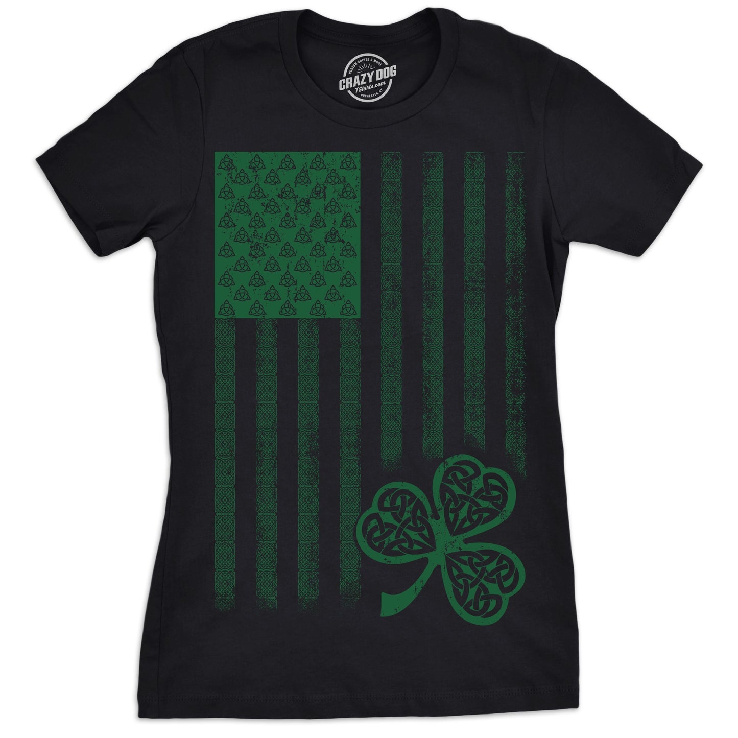 Celtic USA Flag Women's T Shirt - T-Shirt, Sweatshirt, Hoodie