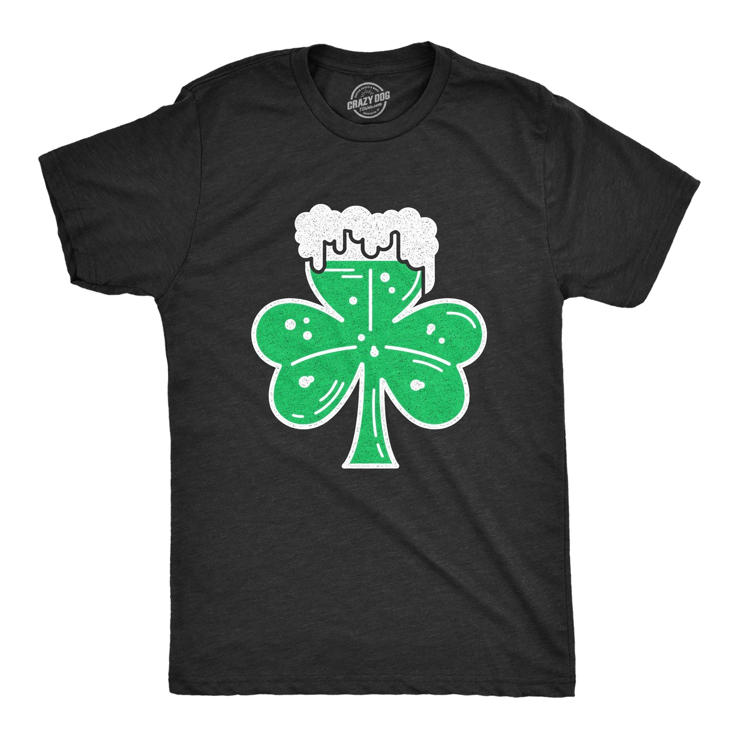 Shamrock Beer Glass Men's T Shirt - T-Shirt, Sweatshirt, Hoodie