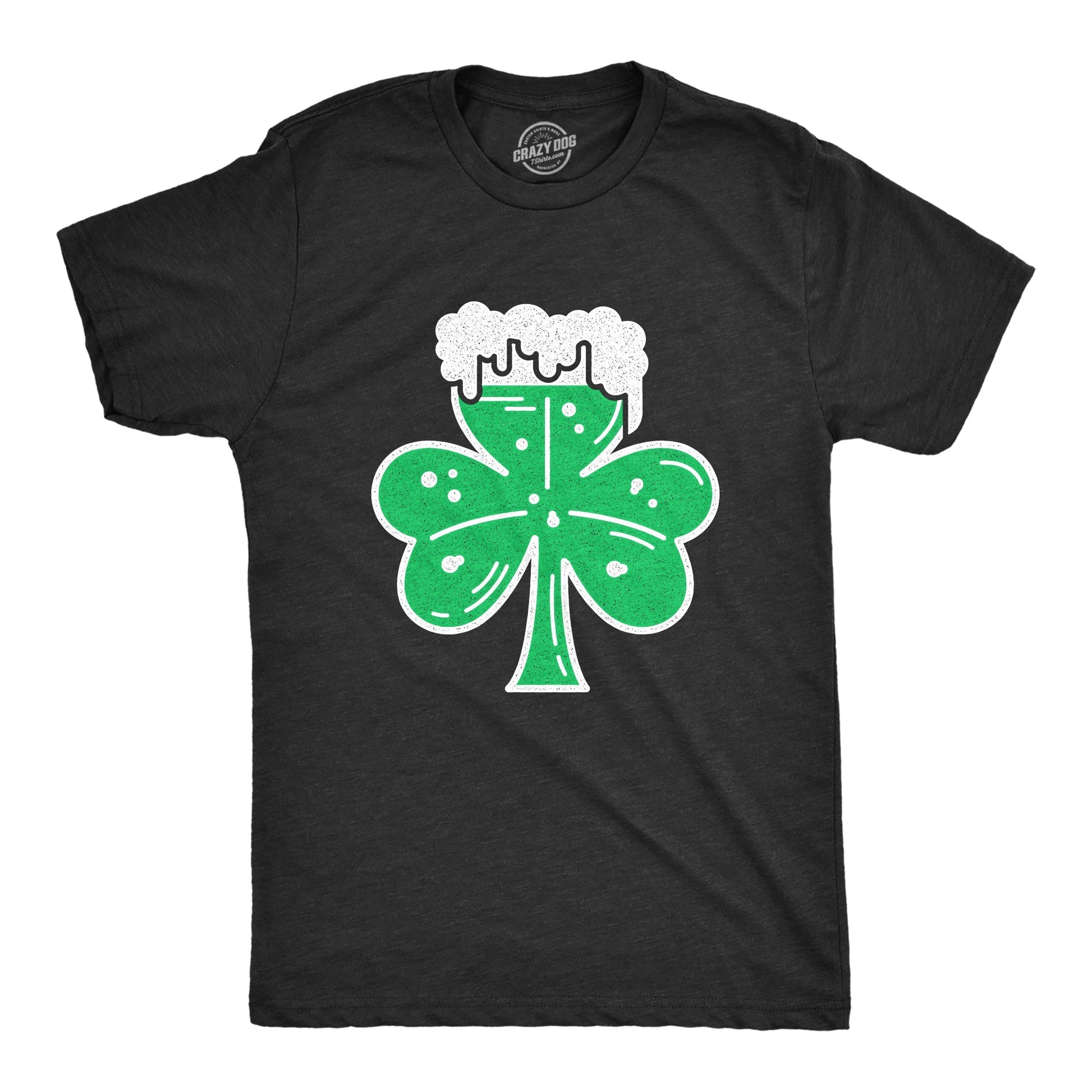 Shamrock Beer Glass Men's T Shirt - T-Shirt, Sweatshirt, Hoodie