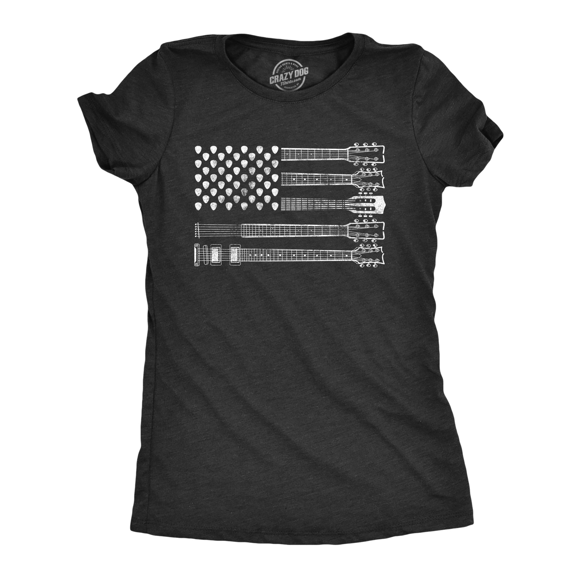 Guitar Flag Women's T Shirt - T-Shirt, Sweatshirt, Hoodie