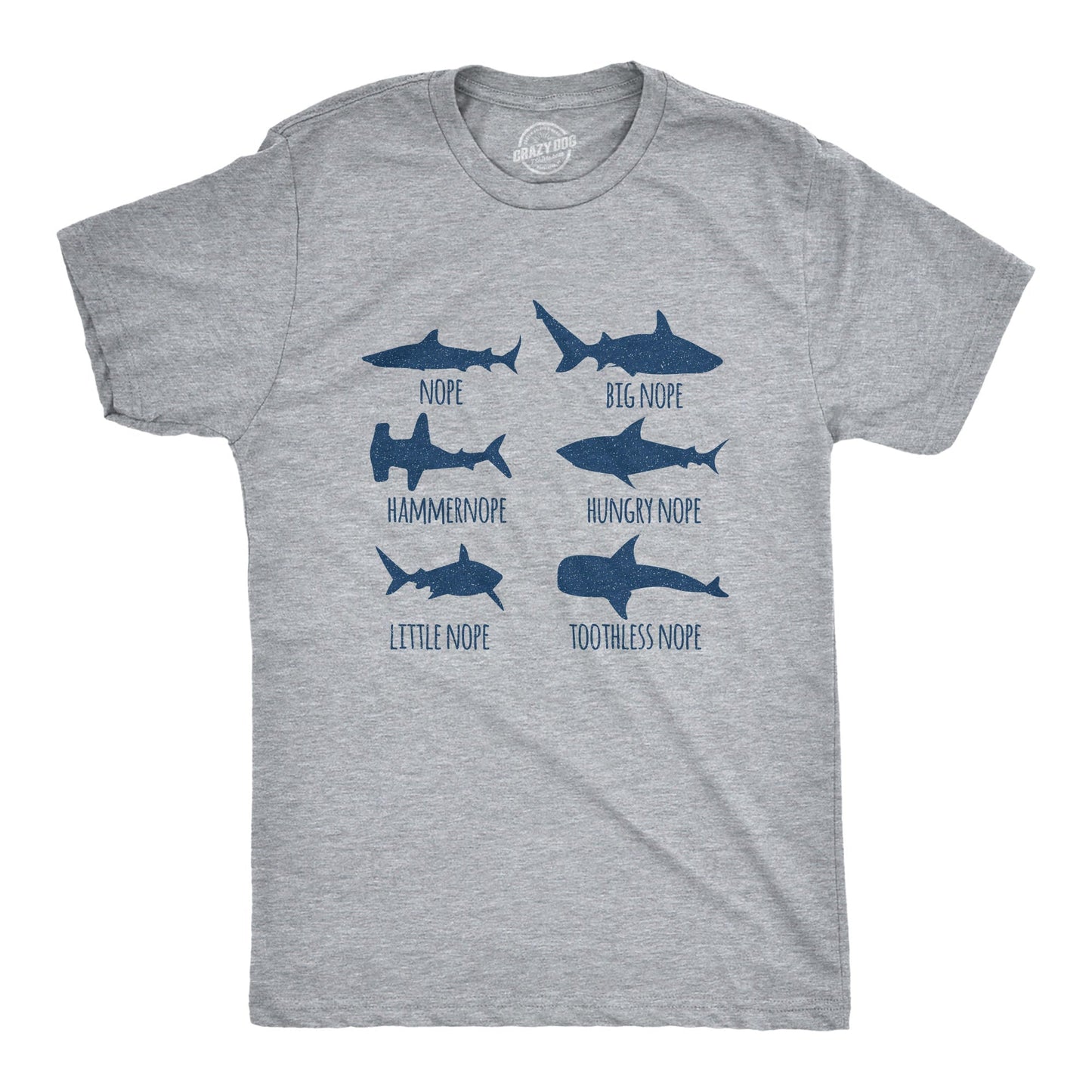 Shark Nope Men's T Shirt - T-Shirt, Sweatshirt, Hoodie