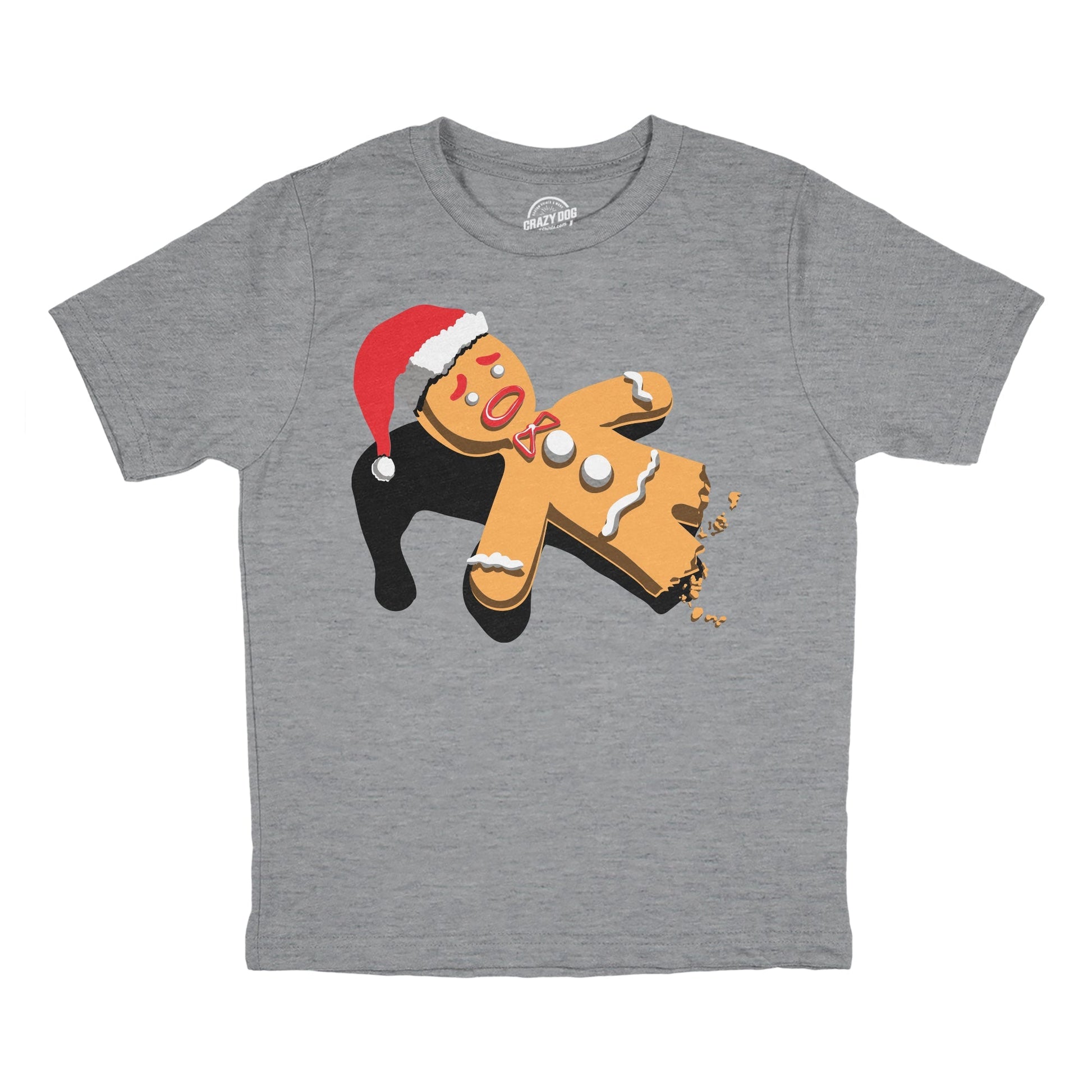 Half Eaten Gingerbread Youth T Shirt - T-Shirt, Sweatshirt, Hoodie