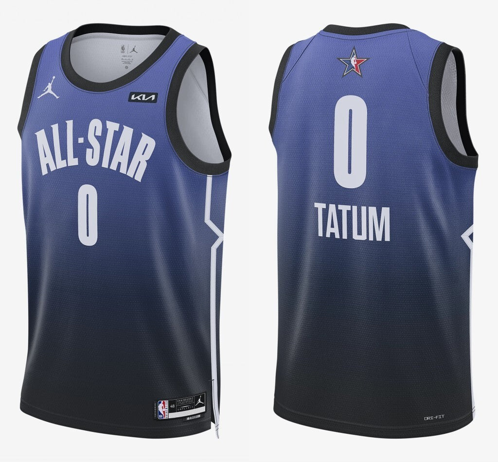 0 Jayson Tatum 2023 All-Star Edition Basketball Jersey basketball jersey product view 1