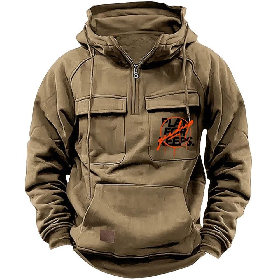 Play For Keeps Cargo Hoodie Unisex T-shirt, Sweatshirt, Hoodie, Long Sleeve Tee - T-Shirt, Sweatshirt, Hoodie
