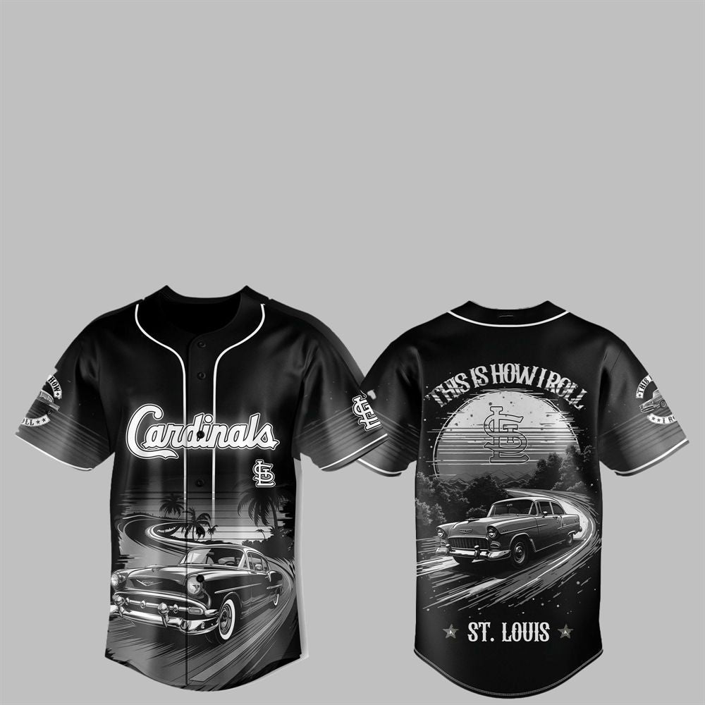 2025 Cardinals Classic Car Pride Jersey - Grishko.com sports jersey product view 1