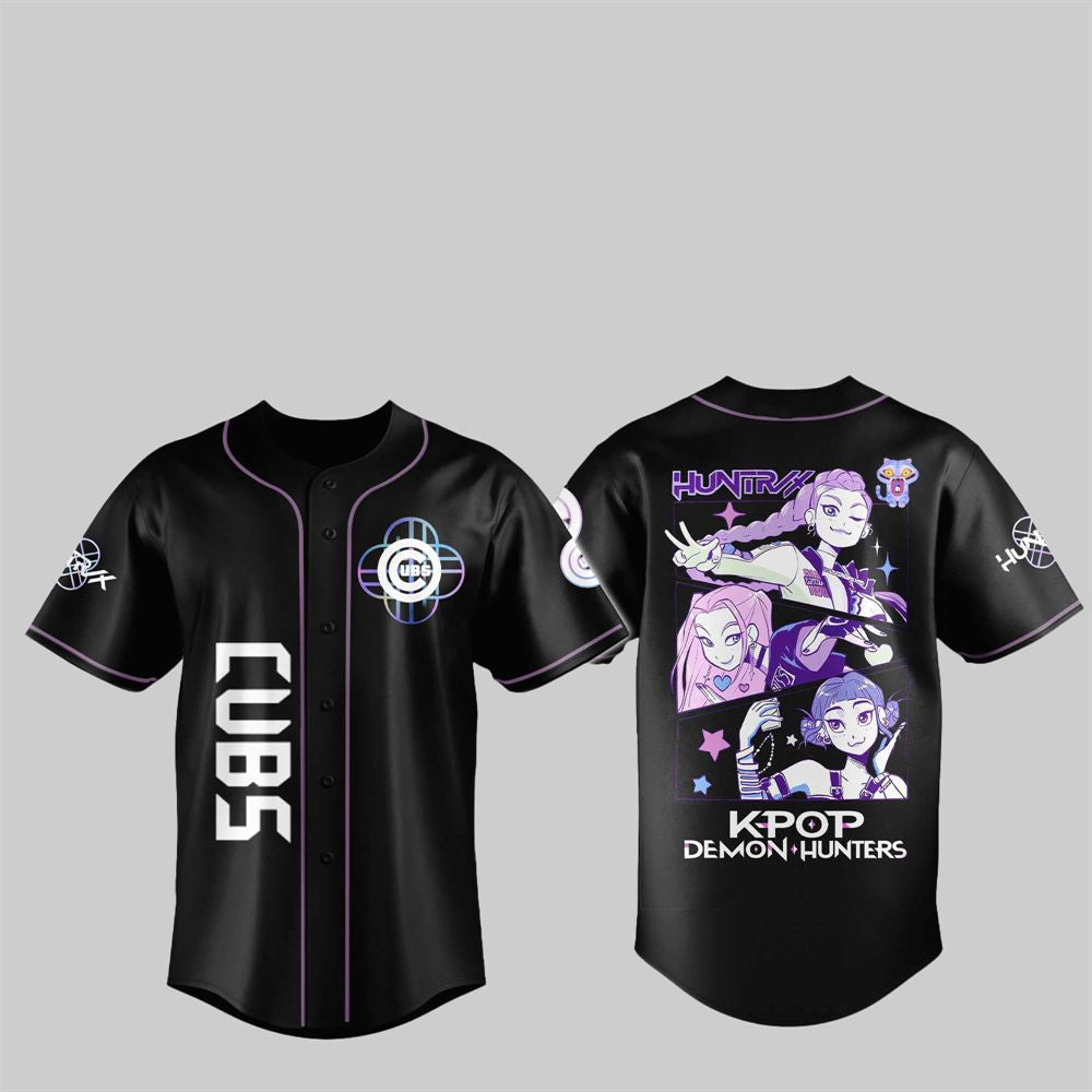 2025 Cubs KPop Demon Hunters Jersey - Grishko.com baseball jersey product view 1