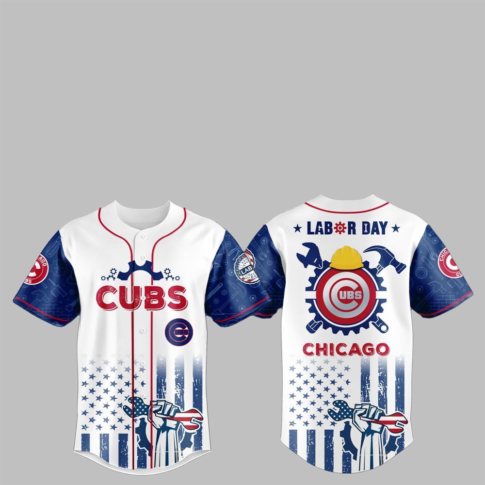 2025 Cubs Labor Day Jersey - Grishko.com baseball jersey product view 1