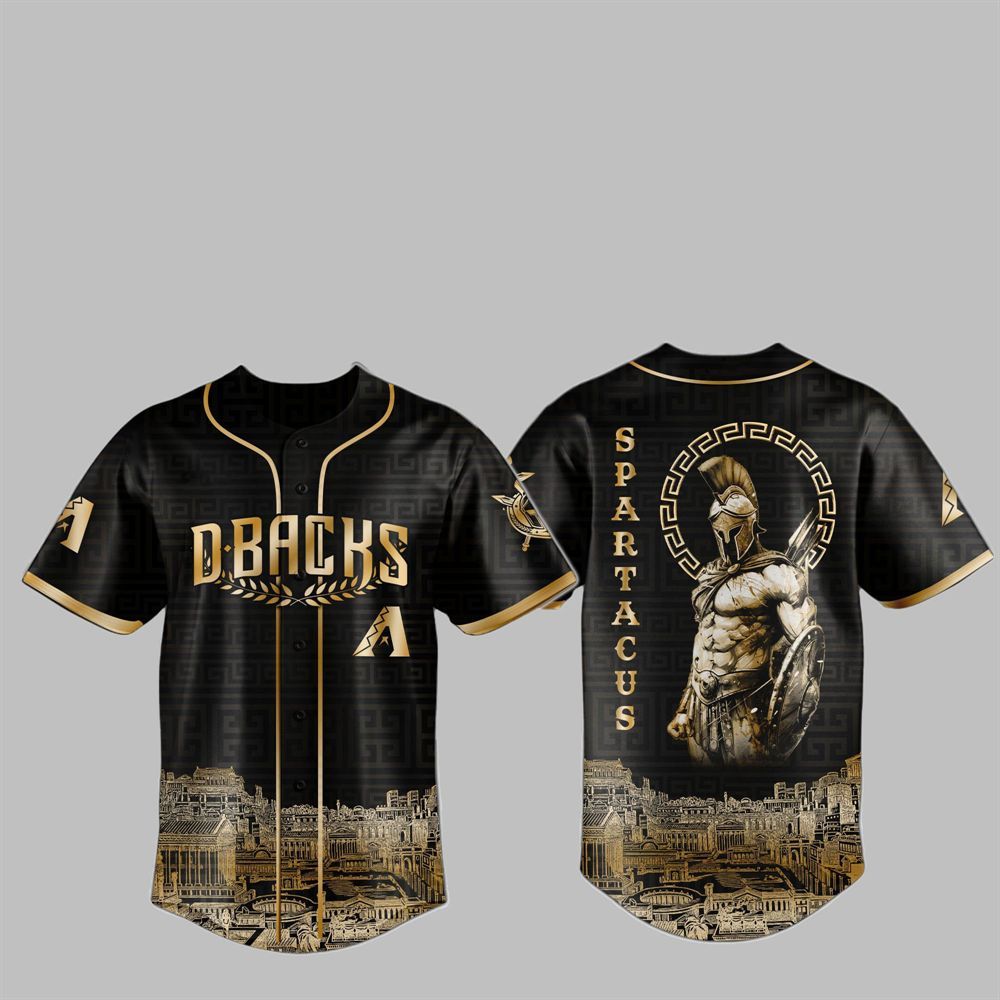2025 Diamondbacks Spartacus Jersey - Grishko.com baseball jersey product view 1