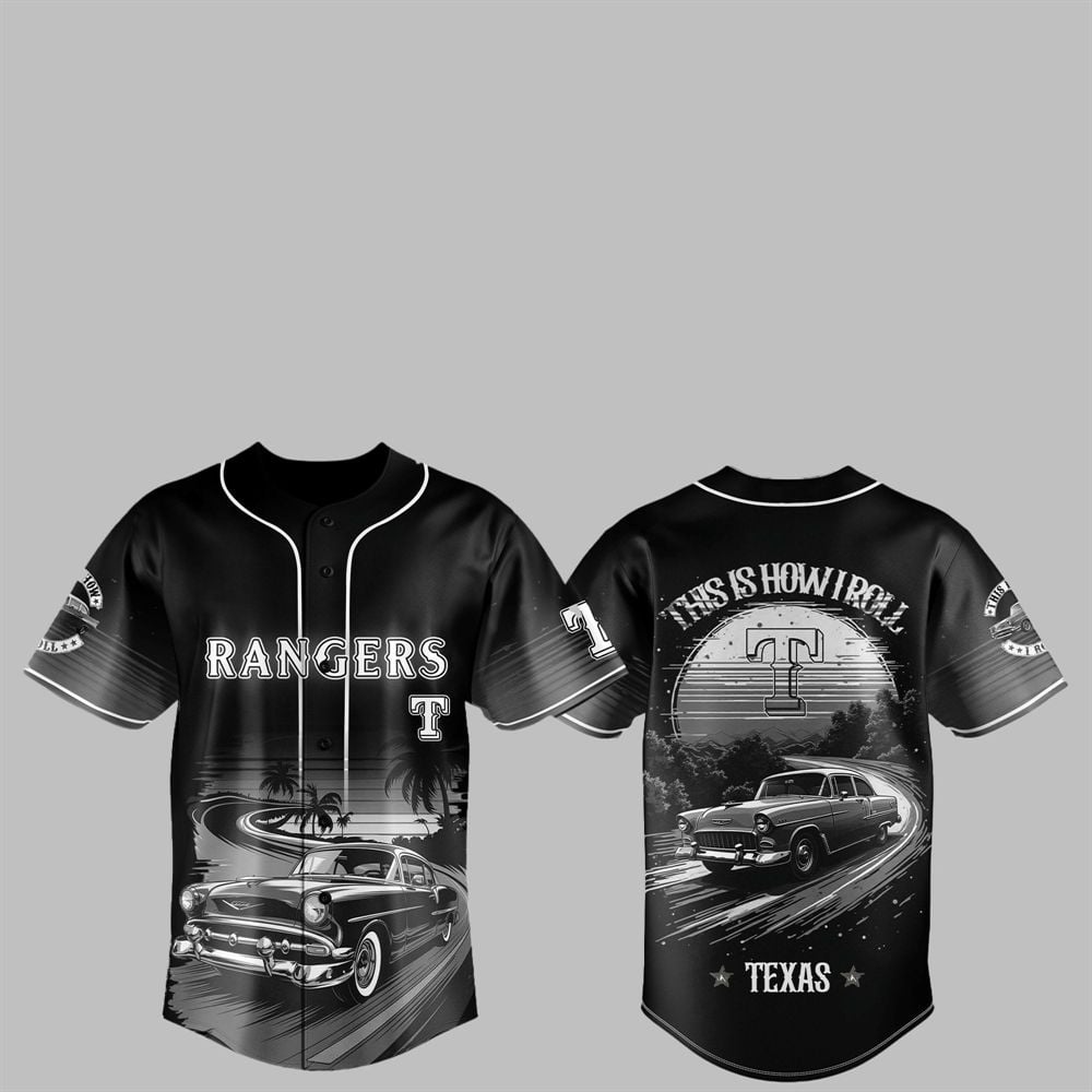 2025 Rangers Classic Car Pride Jersey sports jersey product view 1