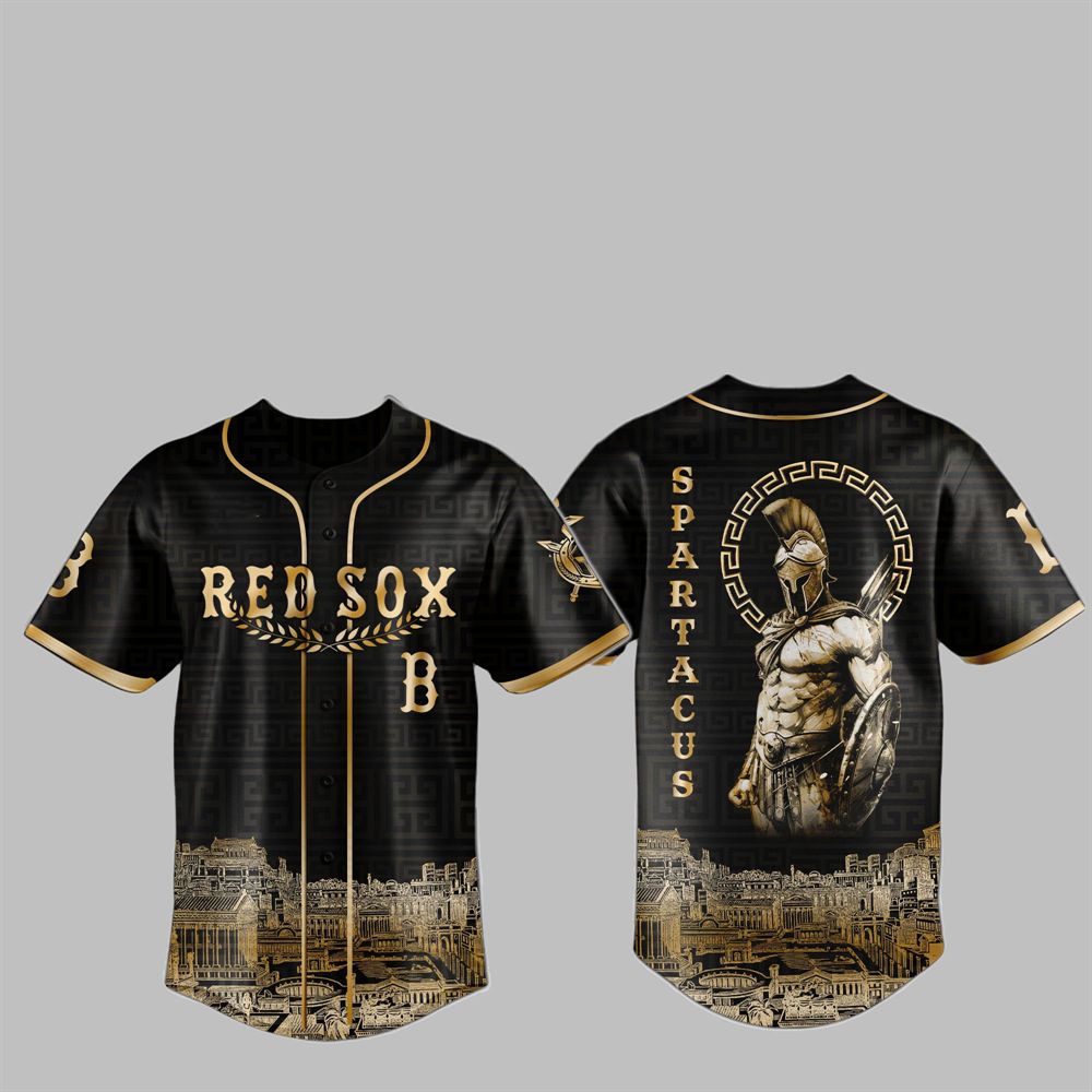 2025 Red Sox Spartacus Jersey baseball jersey product view 1