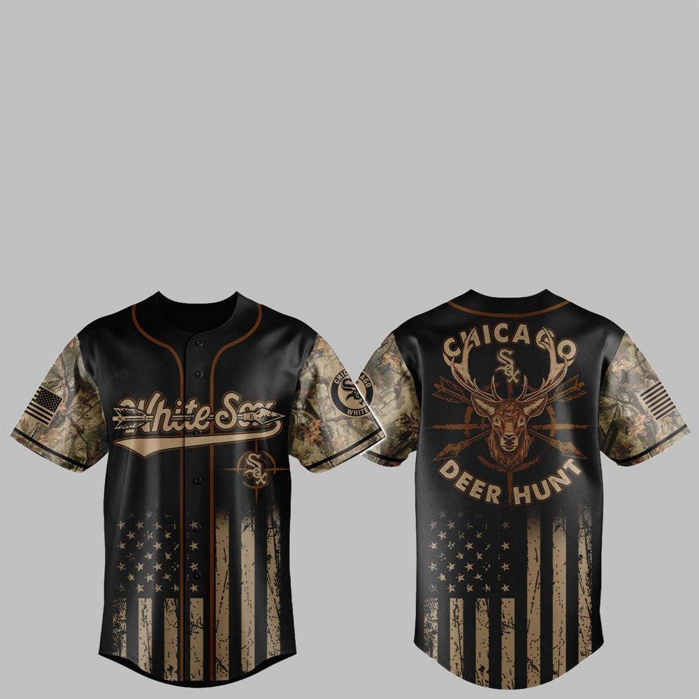 2025 White Sox Deer Hunting Jersey baseball jersey product view 1
