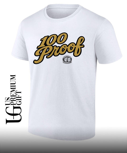 100 Proof Football Kentucky Barrels shirt Unisex T-shirt, Sweatshirt, Hoodie, Long Sleeve Tee - T-Shirt, Sweatshirt, Hoodie