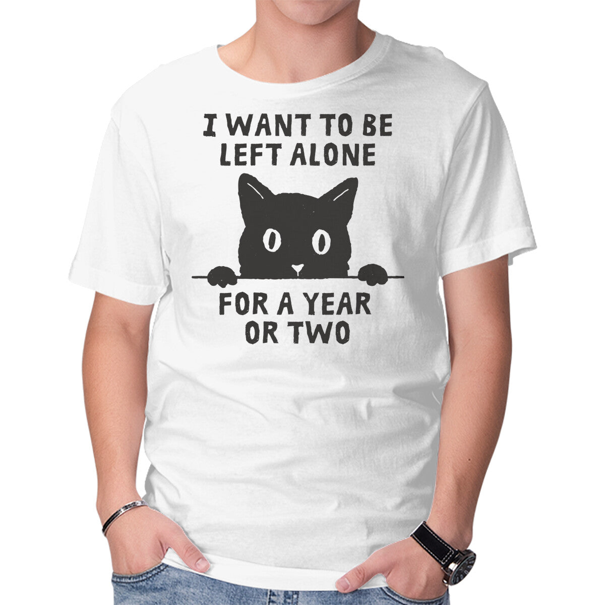 I Want To Be Left Alone Unisex T-shirt, Sweatshirt, Hoodie, Long Sleeve Tee - T-Shirt, Sweatshirt, Hoodie