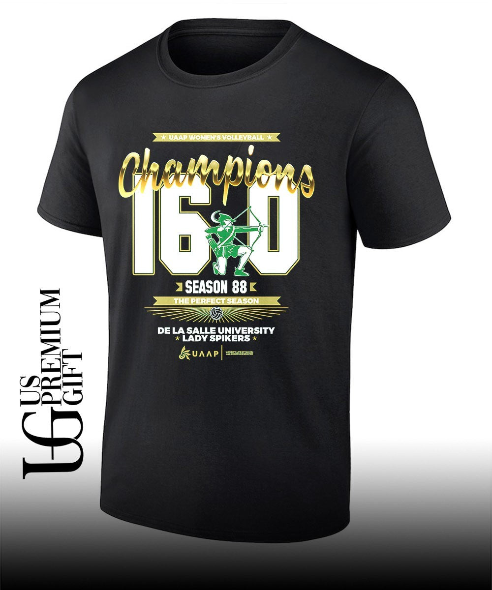 16-0 De La Salle University Lady Spikers UAAP Season 88 Womens Volleyball Champions shirt - T-Shirt, Sweatshirt, Hoodie