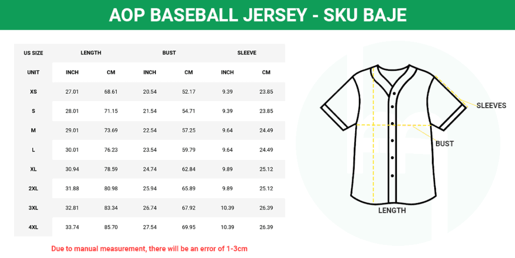 Personalized Skull Five Finger Death AOP Baseball Jersey Fan Shirt Size baseball jersey product view 2
