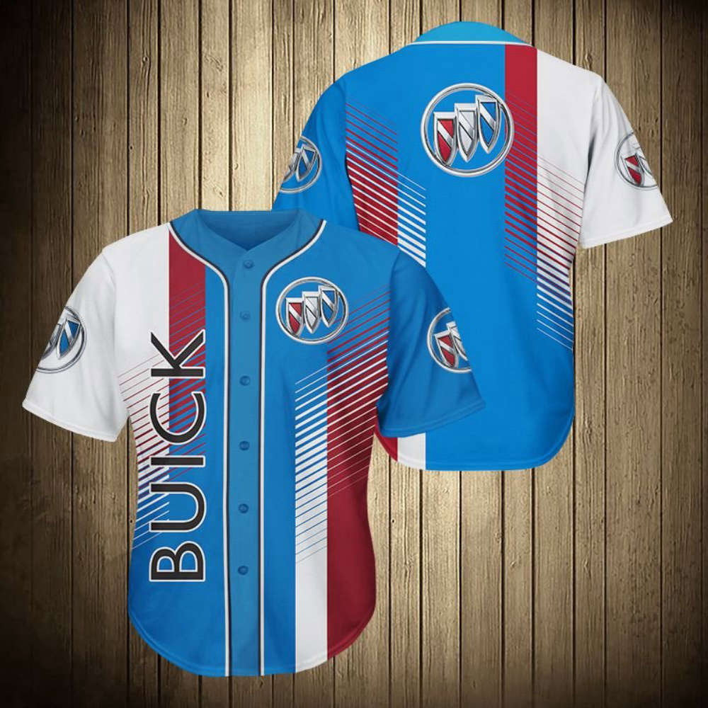 Buick Luxury Car 3k623 Baseball Jersey: Stylish & Comfortable Gear for Car Enthusiasts baseball jersey product view 1