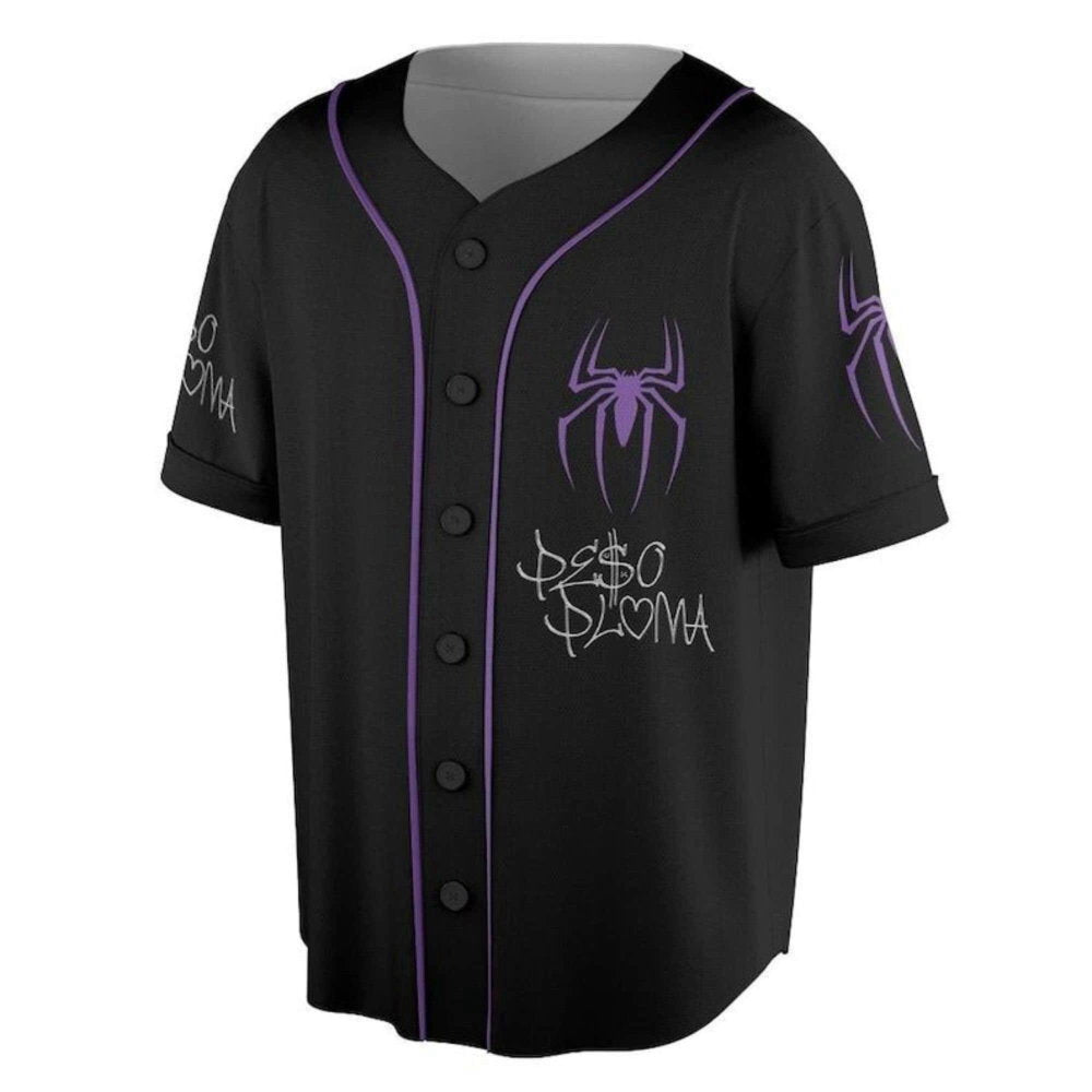 Premium Baseball Jerseys & Shirts: Peso Pluma Tour Genesis & Doble P – Perfect Christmas Gift! baseball jersey product view 2