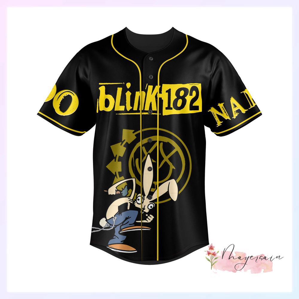 B182 Baseball Jersey, Custom B182 Band Jersey Shirt - lylyprint.com baseball jersey product view 1