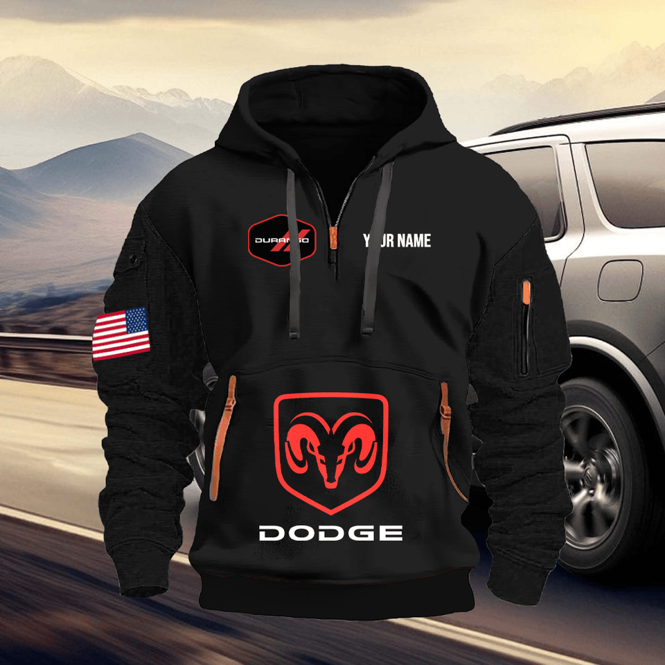 Dodge Durango Personalized Quarter Zipper Unisex Hoodie Unisex T-shirt, Sweatshirt, Hoodie, Long Sleeve Tee - T-Shirt, Sweatshirt, Hoodie