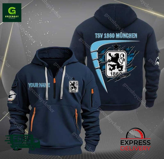 1860 Munich Personalized Tactical Hoodie Unisex T-shirt, Sweatshirt, Hoodie, Long Sleeve Tee - T-Shirt, Sweatshirt, Hoodie