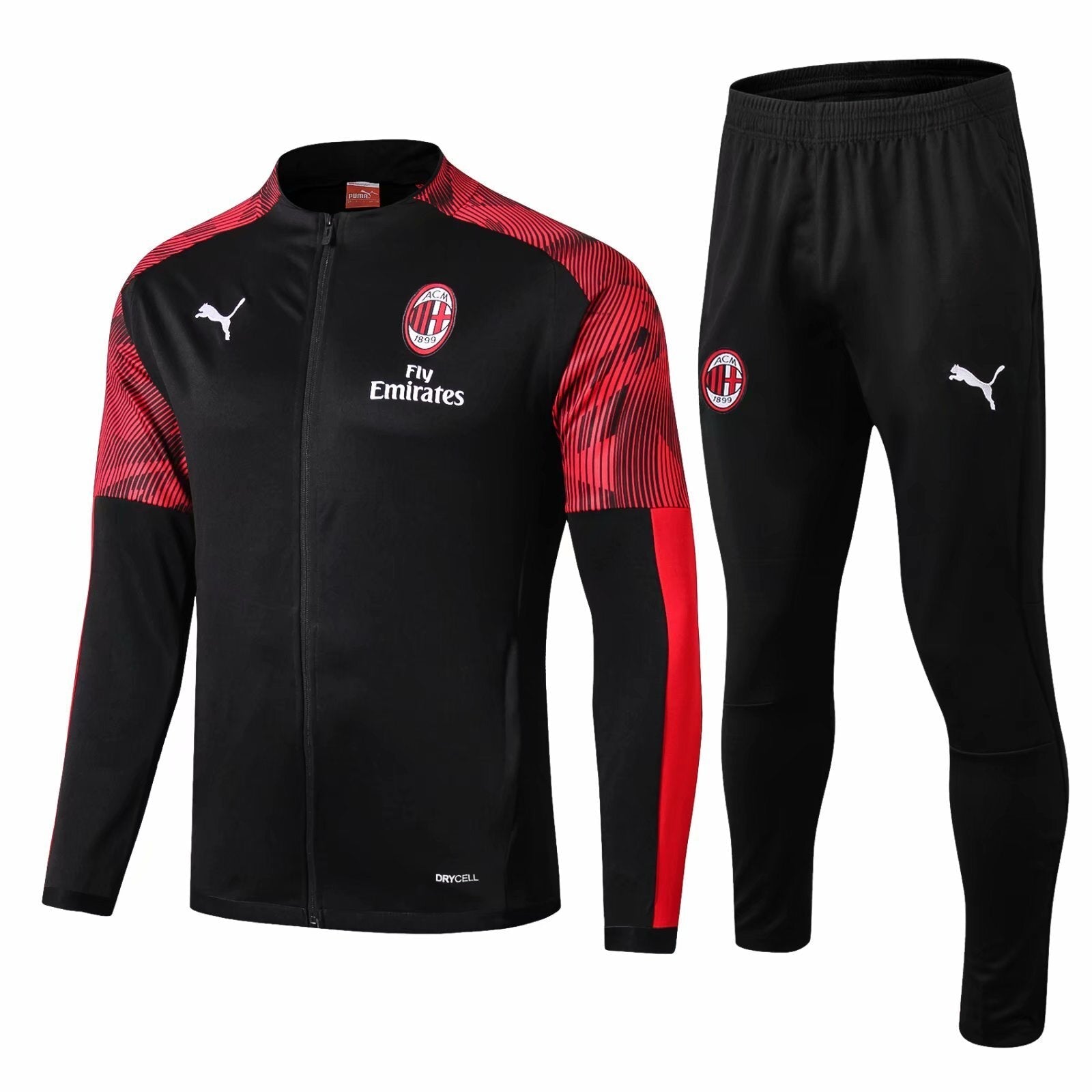 1920AC Black Soccer Jersey sports jersey product view 1