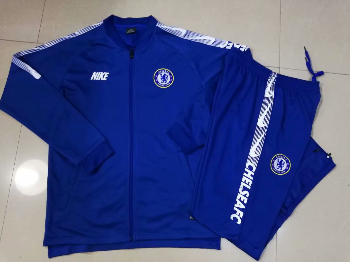 1920 Blue Style 1 Soccer Jersey sports jersey product view 1