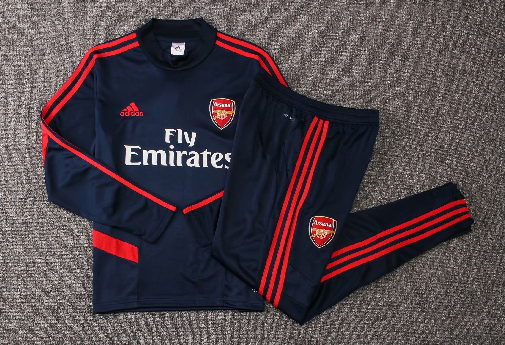 1920 Collar Blue S~2XL Soccer Jersey sports jersey product view 1