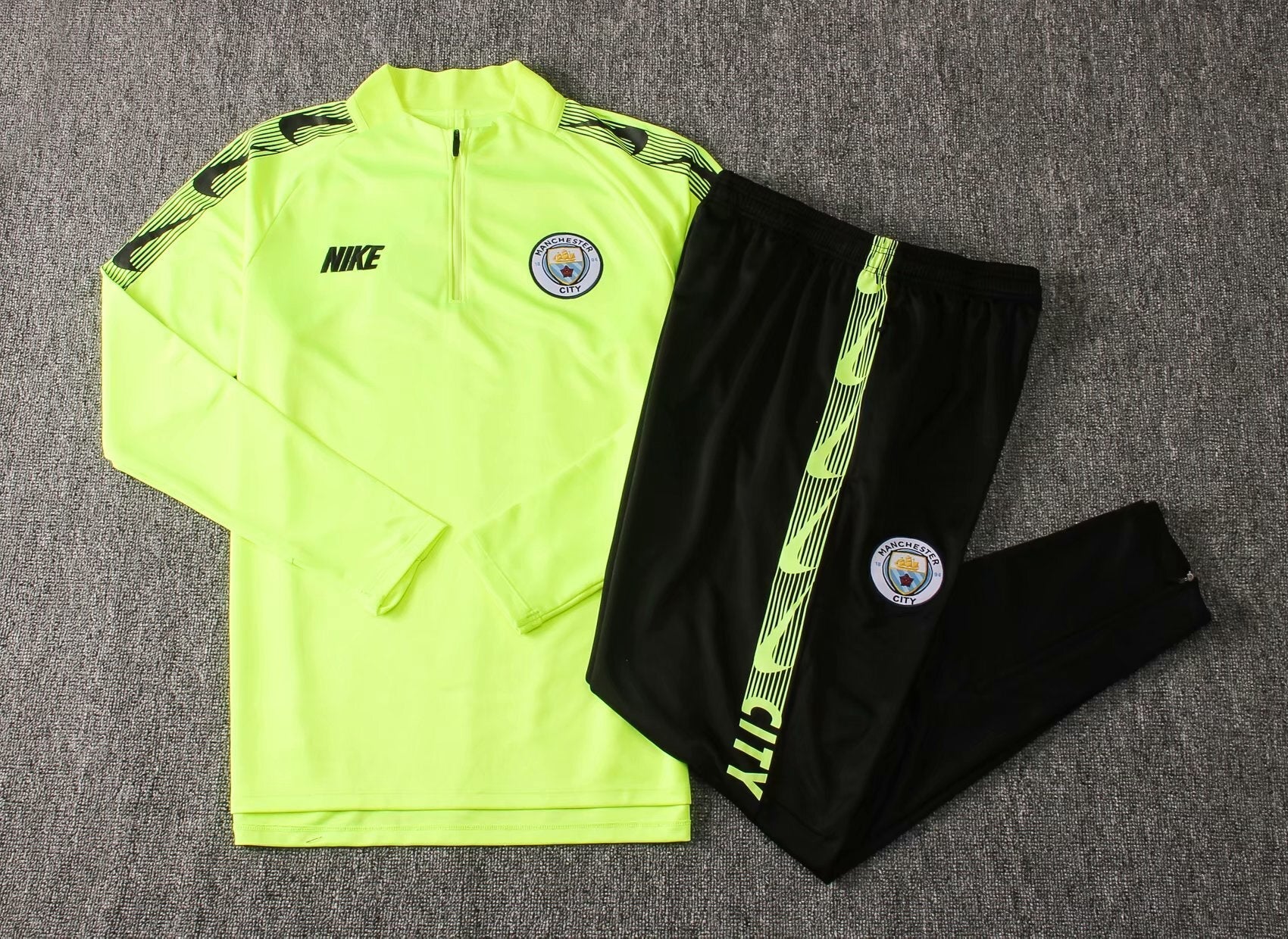 1920 Neon Green Soccer Jersey sports jersey product view 1