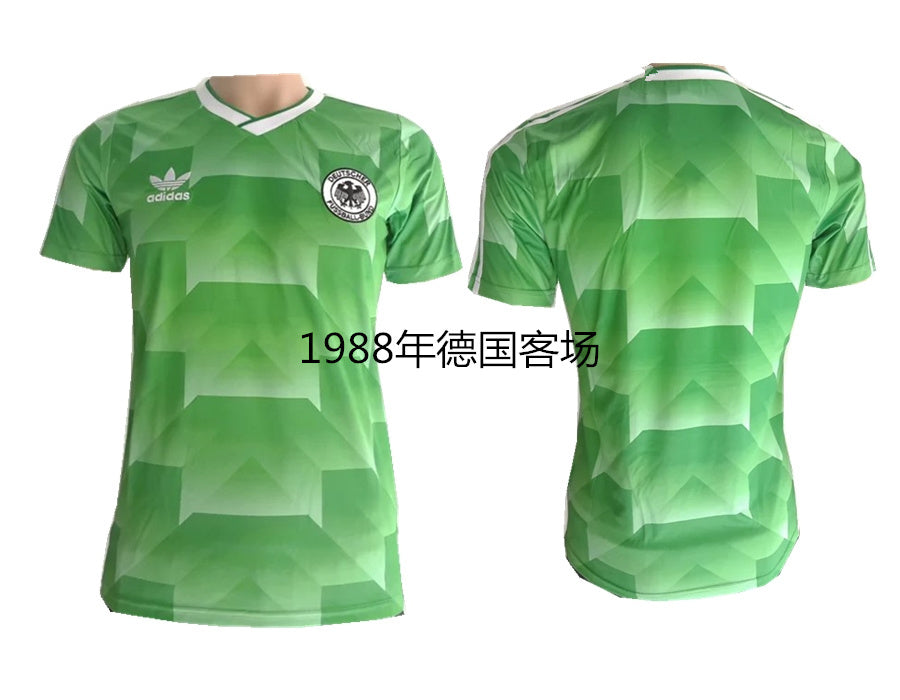1988 germany home Soccer Jersey sports jersey product view 1