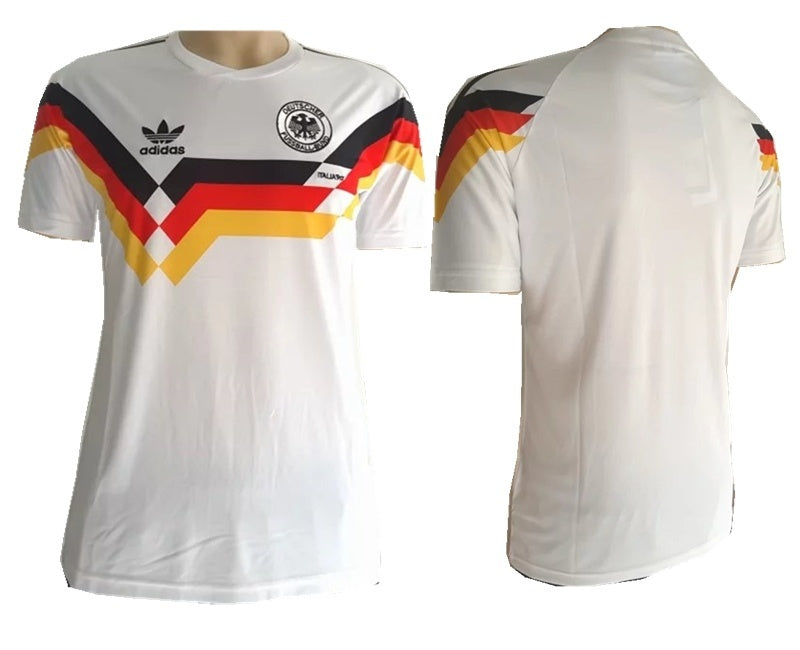 1990 germany Soccer Jersey sports jersey product view 1