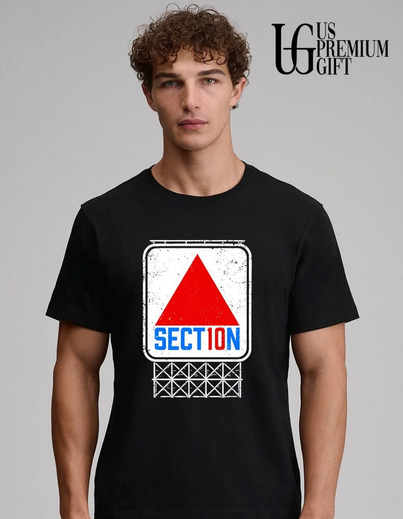 Section 10 Sign logo - Adult & Kids T-Shirts, Sweatshirts & Hoodies apparel design preview 4
