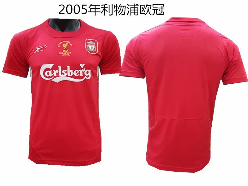 2005 liverpool uefa champion) Soccer Jersey sports jersey product view 1