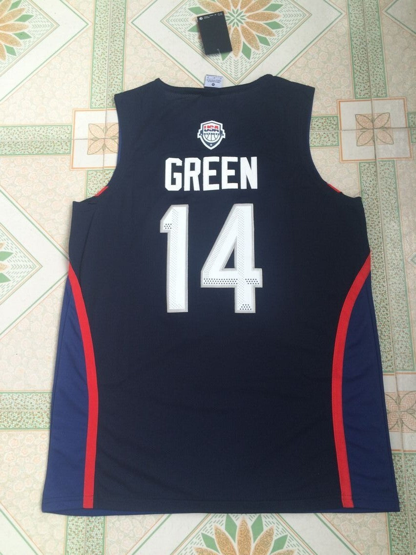 2016 USA Style 10 Basketball Jersey basketball jersey product view 1