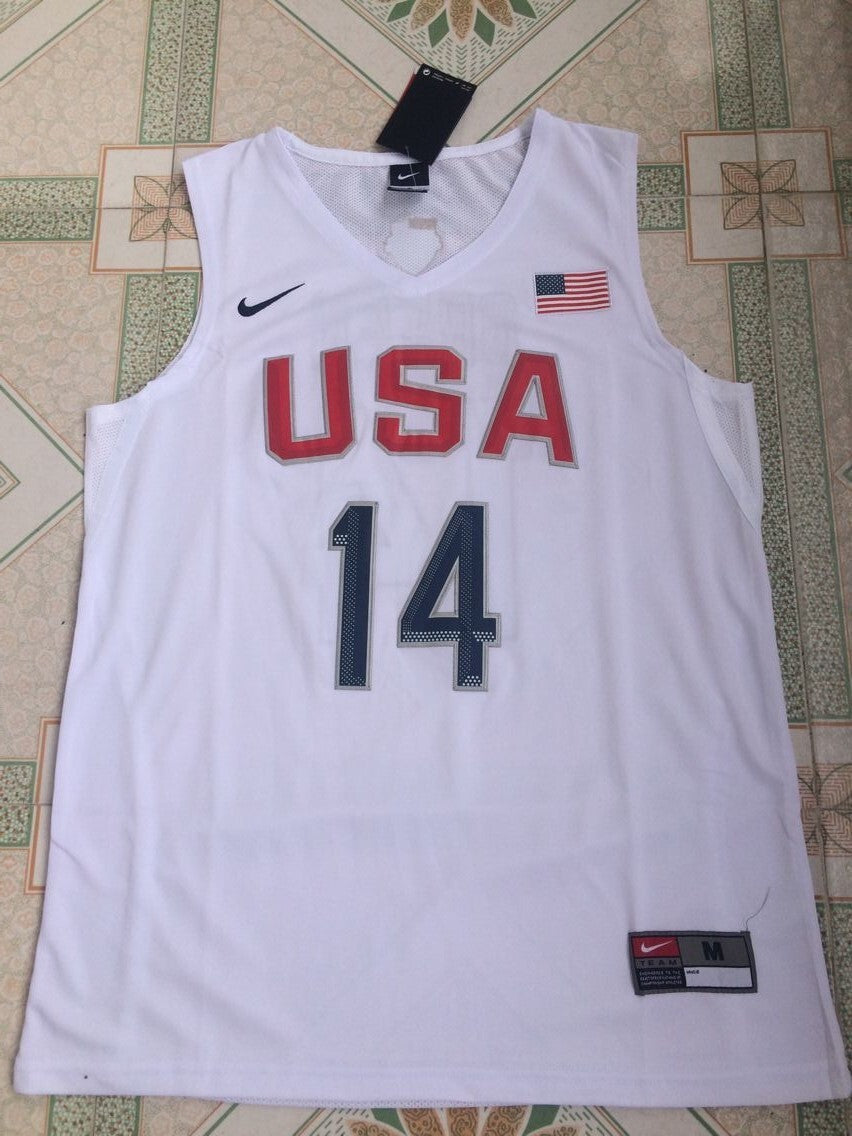 2016 USA Style 12 Basketball Jersey basketball jersey product view 1