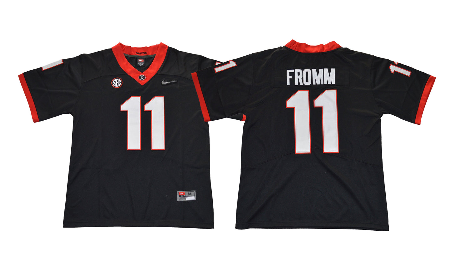 2018 Alabama 11 Diamond Edition Black College Football Jersey football jersey product view 1