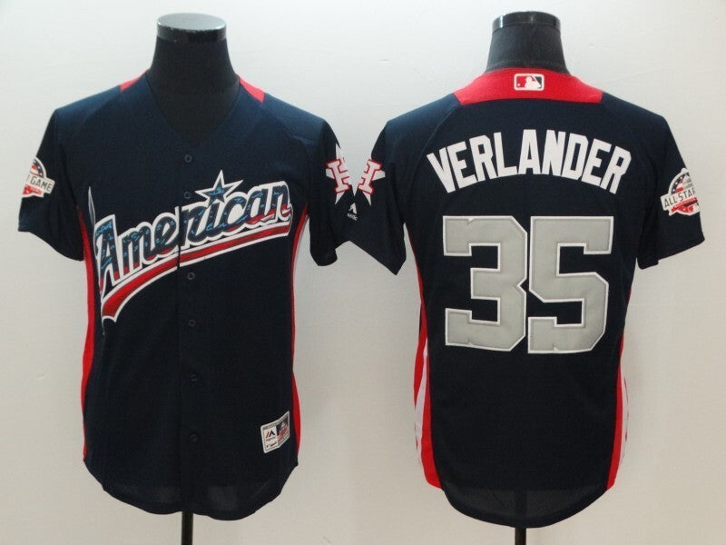 2018 All Star All-Star Style 1 Baseball Jersey baseball jersey product view 1