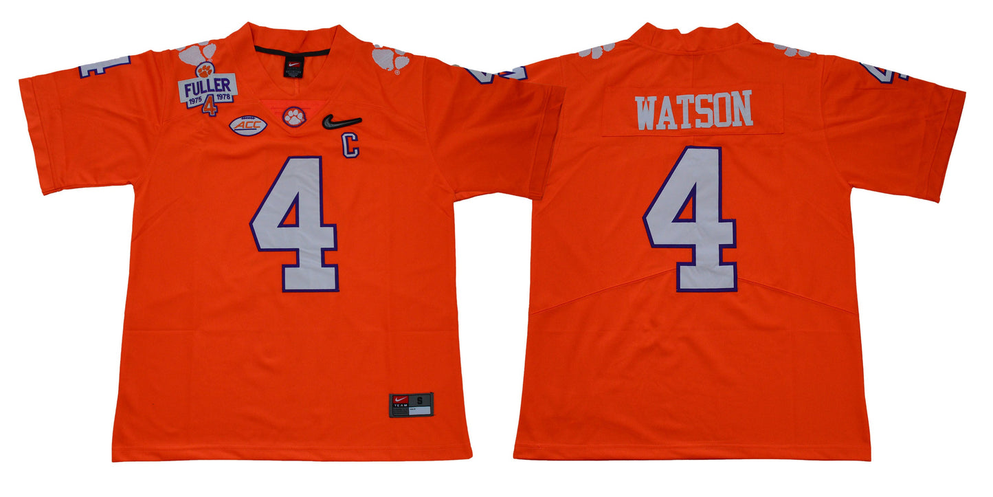 2018 Watson .4 College Football Jersey football jersey product view 1