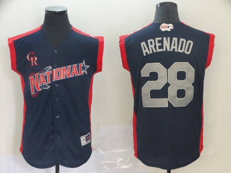 2019 All Star All-Star Style 1 Baseball Jersey baseball jersey product view 1
